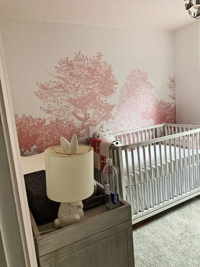 Custom wallpaper in the kids room by prestige painting Aurora