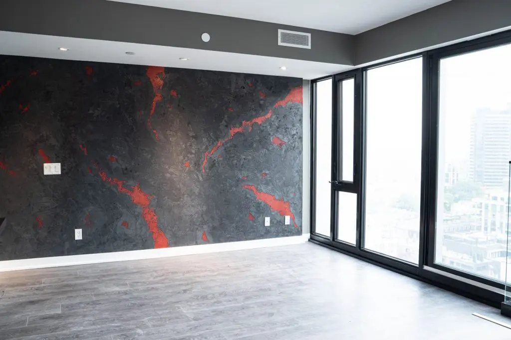 Amazing Luxury Wall Finish in Custom Condo Apartment Vaughan