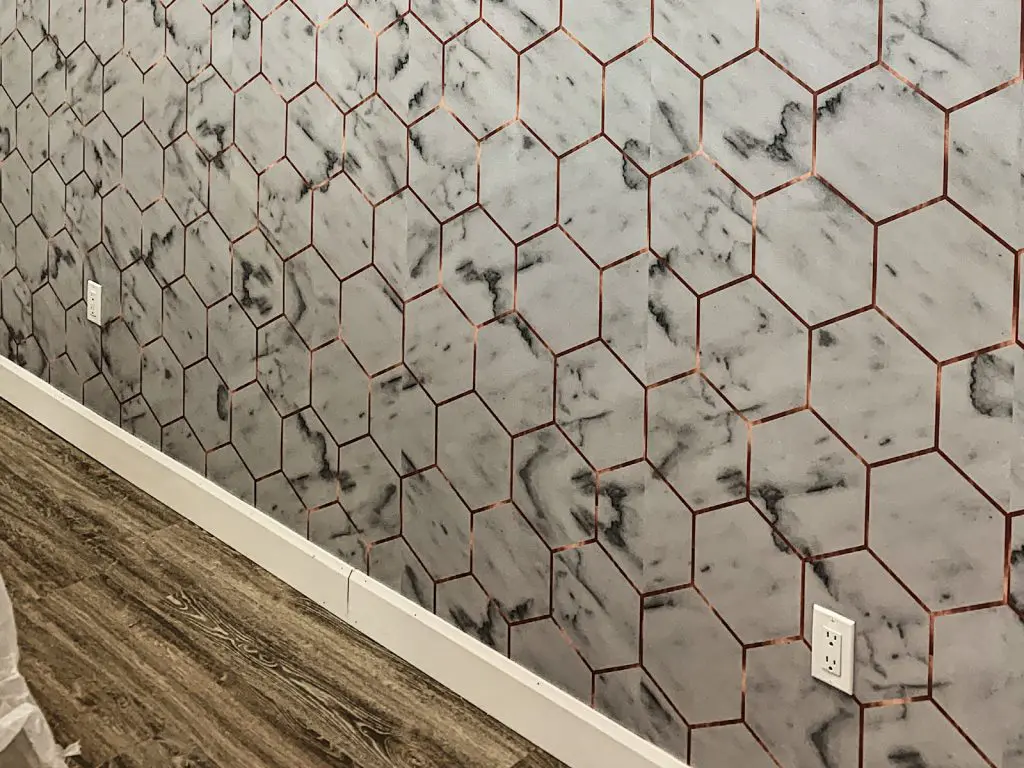 amazing wallpaper installation by prestige painting Richmond Hill