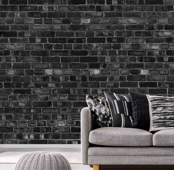 Luxury Brick Wallpaper Installation Project
